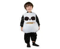 Costume for child White Skull (top), size 92/104 cm
